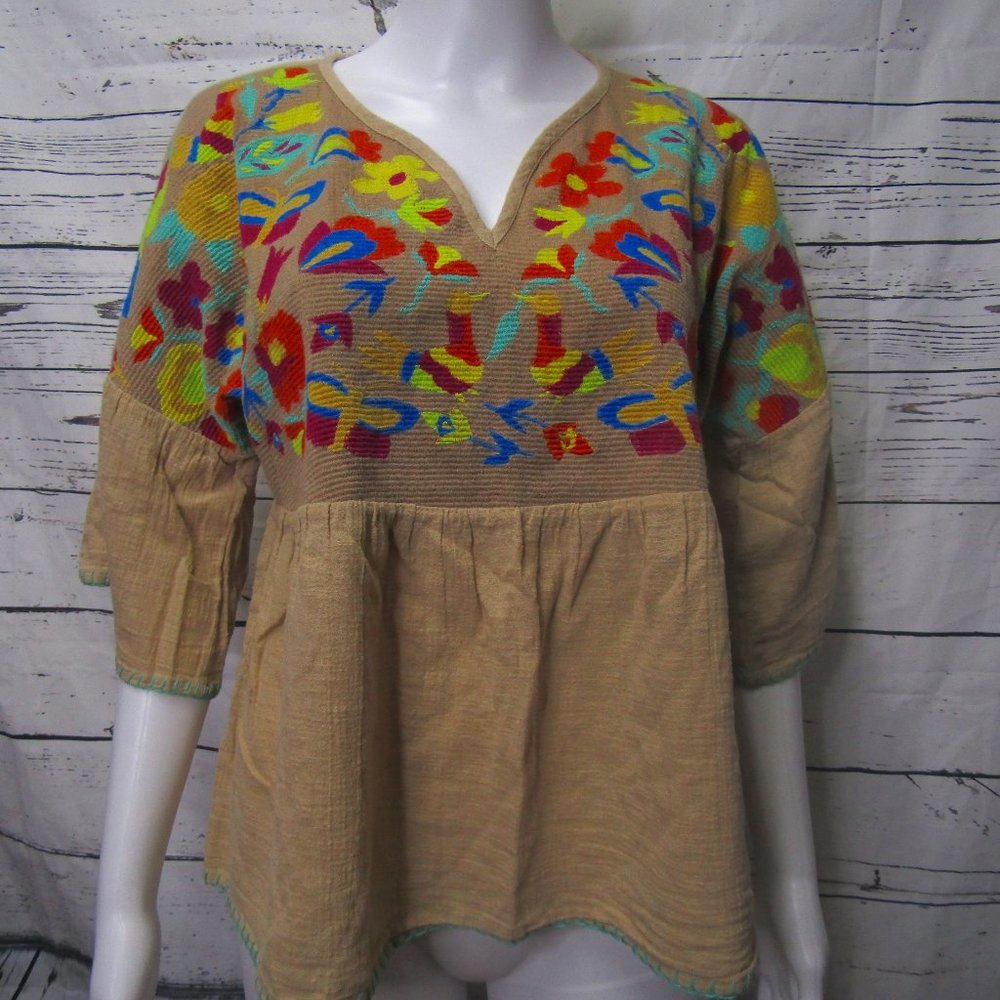 Ivy Jane Embroidered Tunic Top